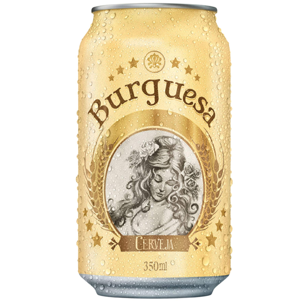 Cerveja Burguesa 350ml Lata