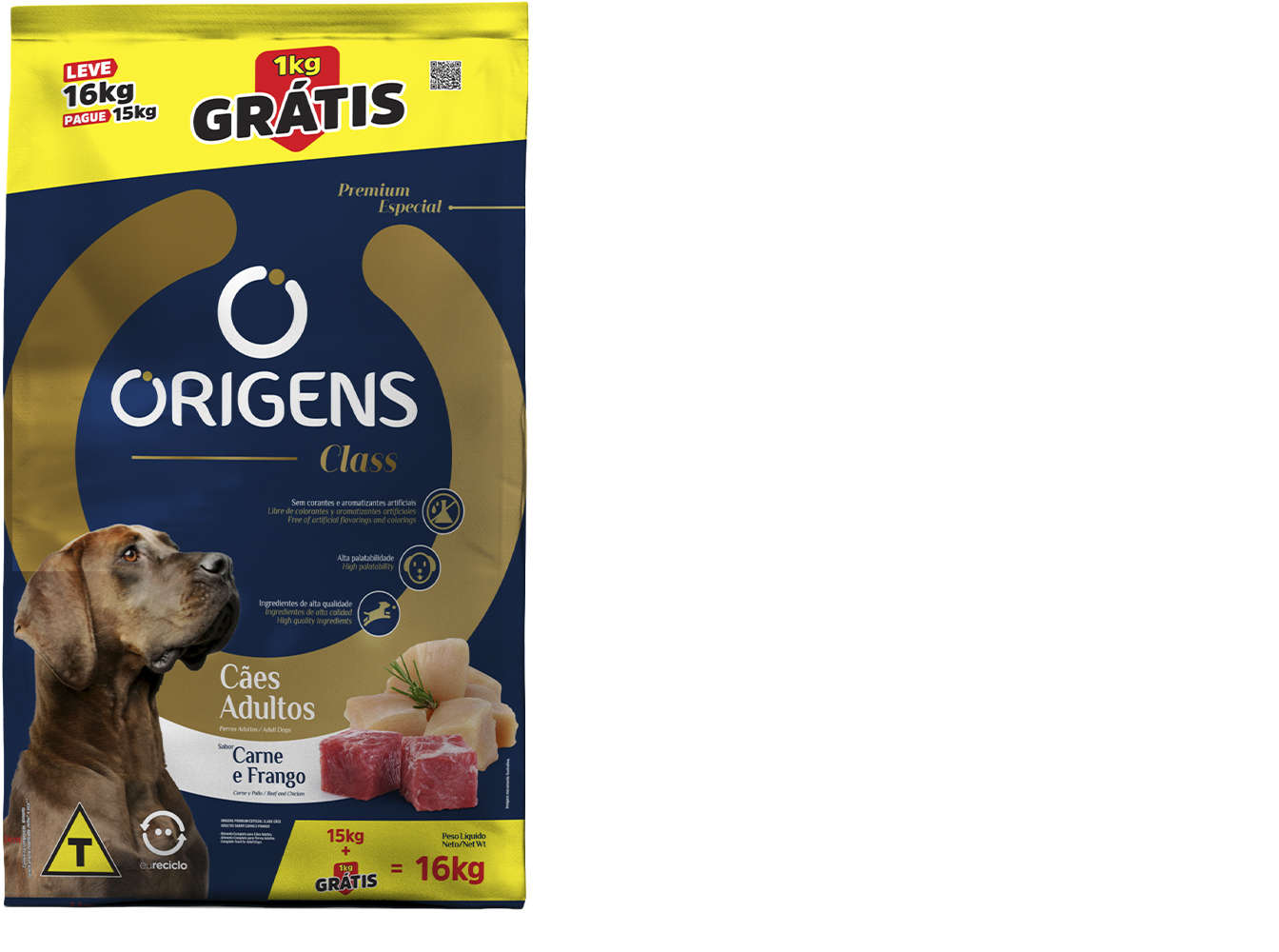 Ração Origens Yorkshire Maltês Spitz Cães Adultos 3kg