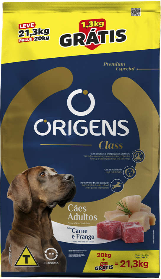 Ração Origens Yorkshire Maltês Spitz Cães Adultos 3kg