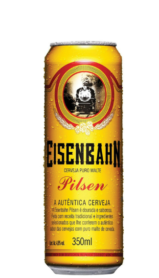 Cerveja Eisenbahn Puro Malte 350ml Lata