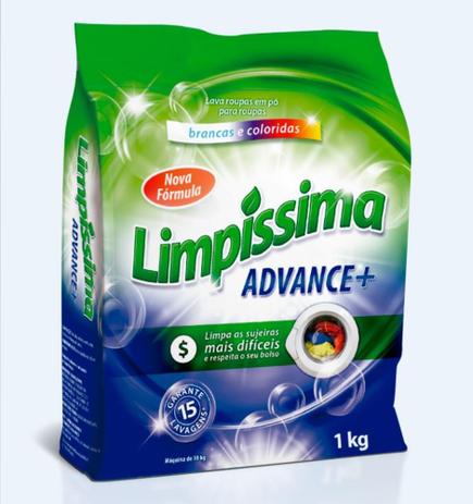 Detergente Po Limpissima Sachet 1kg Advance +