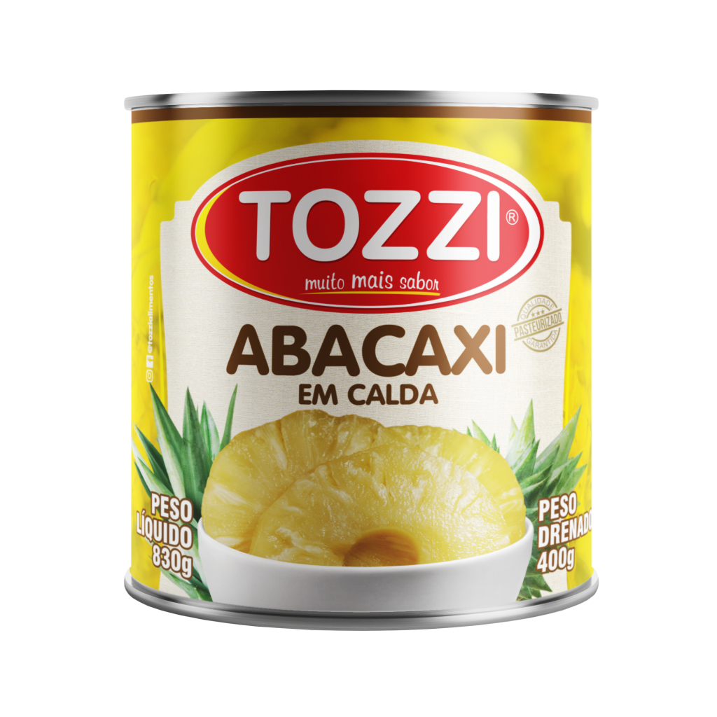 Abacaxi calda Tozzi 400g