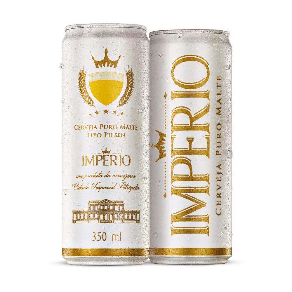 Cerveja Imperio Puro Malte 350ml Lata