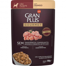 Ração Úmida Affinity PetCare GranPlus Sachê Gourmet Frango para Cães Filhotes - 100 g