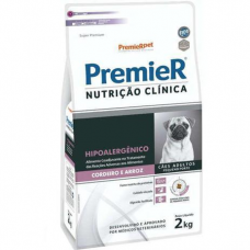 Ração Premier Nutrição Clínica Cão Porte Pequeno Hipoalergênico Cordeiro 2kg