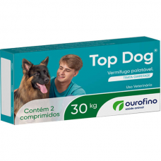 Top Dog 30kg C/ 2 Comprimidos Ouro Fino