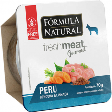 Ração Úmida Fórmula Natural Gourmet Cão Adulto Peru 70g