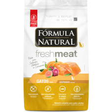 Ração Fórmula Natural Fresh Meat Gato Castrado Salmão 1kg