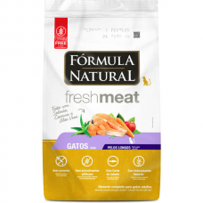 Ração Fórmula Natural Fresh Meat Gato Adulto Pelo Longo 1kg
