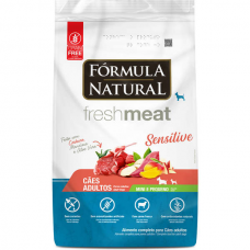 Ração Fórmula Natural Fresh Meat Cão Adulto Sensitive Porte Mini/Pequeno 1kg