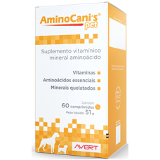 Aminocanis Pet C/60 Comprimidos Avert