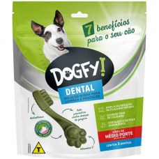 Petisco Dogfy Dental Original M C/3 Unidades