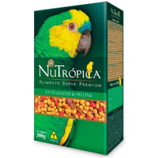 Ração Nutrópica Papagaio Com Frutas 300gr