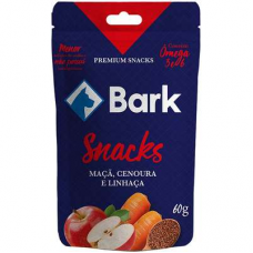 Bifinho Bark Snacks Maçã, Cenoura e Linhaça 60g