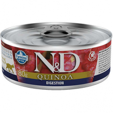 Ração Úmida N&D Quinoa Digestion Gato Adulto Lata 80g